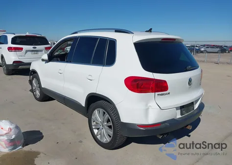 2012 Volkswagen Tiguan Se из США, поврежденный, VIN WVGBV7AX5CW559278